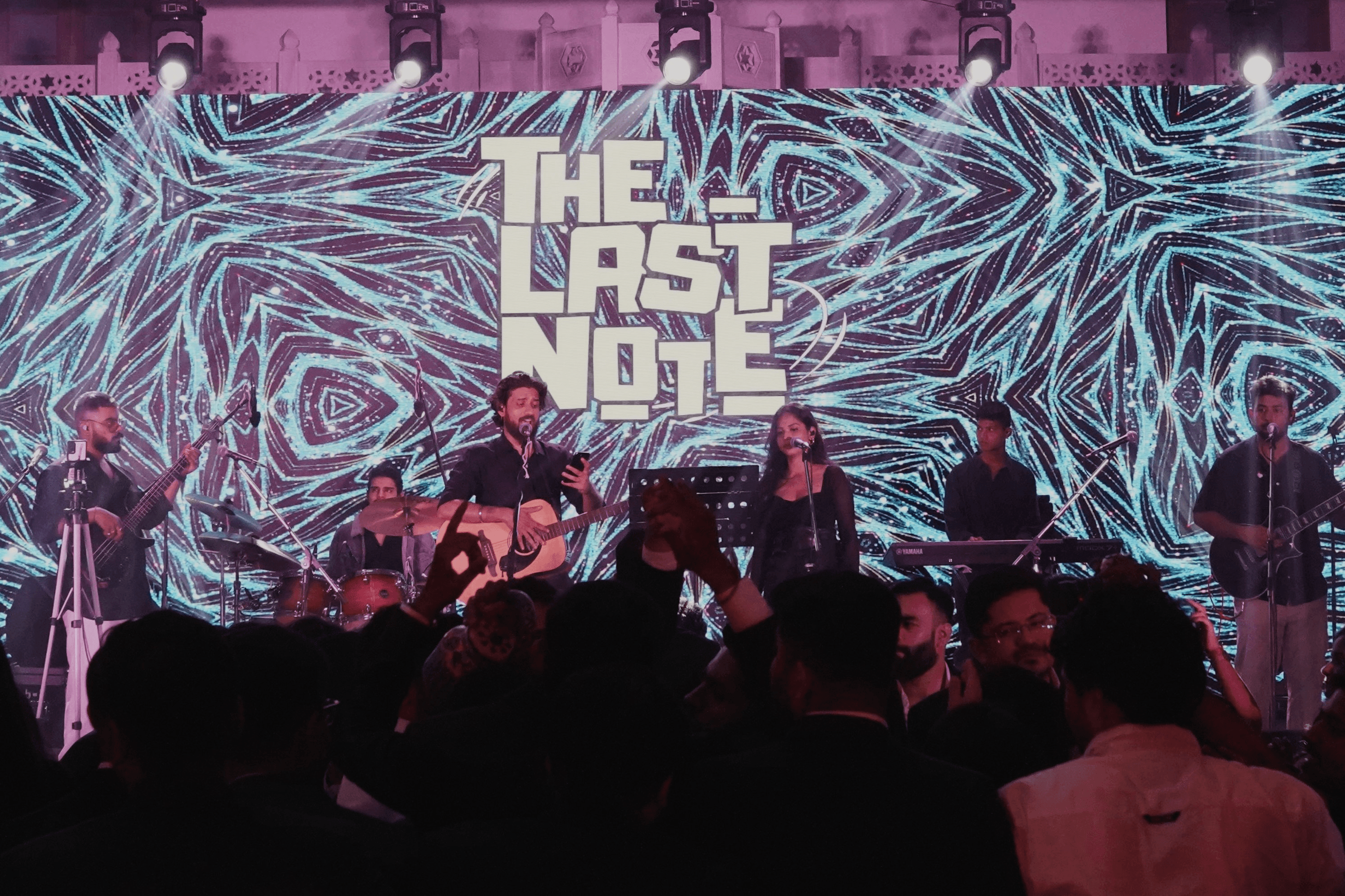 The Last Note performing live